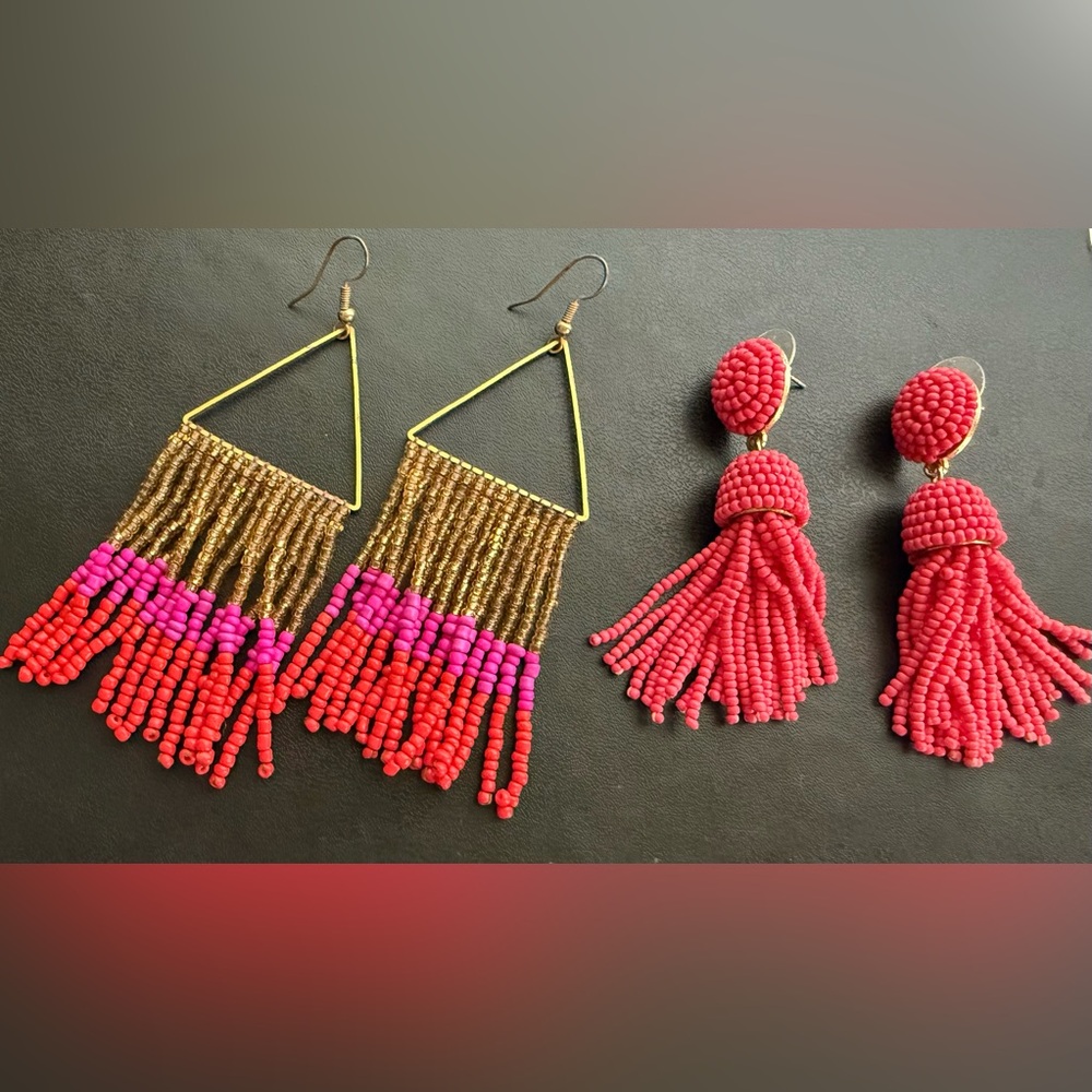 Two pairs of earrings (Sugarfix by Baublebar and other)
